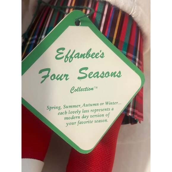 Vintage 80s Effanbee Four Seasons Winter Doll Original Box 3534 Estate 1981 15" - Picture 5 of 8